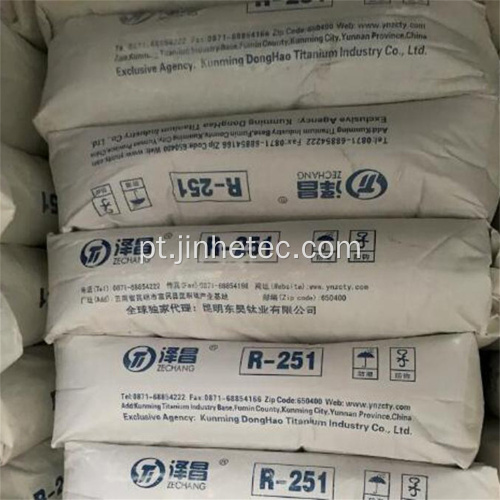 Zechang Titanium Dioxide R-251 para revestimento